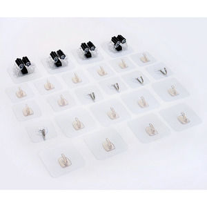 SFIXX Set of 25 Multi-Purpose Reusable Ultra Hooks